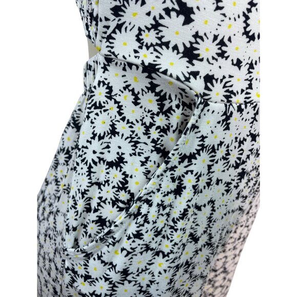 Nordstrom Floral Sleeveless Tie-Back Girls Jumpsuit W/ Pockets  Size XL - Picture 6 of 9